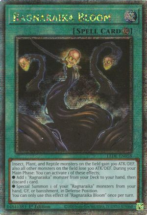 Ragnaraika Bloom (Quarter Century Secret Rare) (LEDE-EN058) - Legacy of Destruction 1st Edition