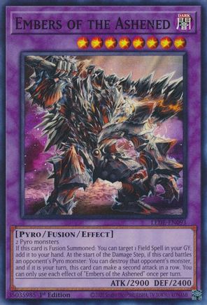 Embers of the Ashened (LEDE-EN093) - Legacy of Destruction 1st Edition
