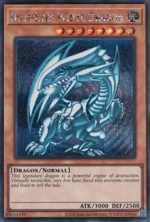 Blue-Eyes White Dragon (Secret Rare) () - 25th Anniversary Ultimate Kaiba Set Unlimited