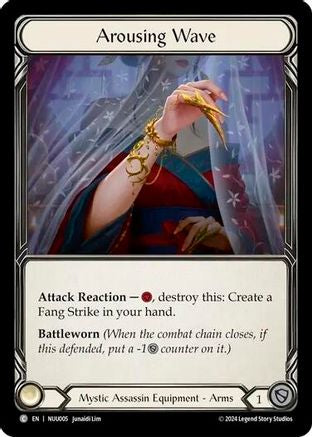 Arousing Wave [NUU005] (Part the Mistveil Nuu Blitz Deck)
