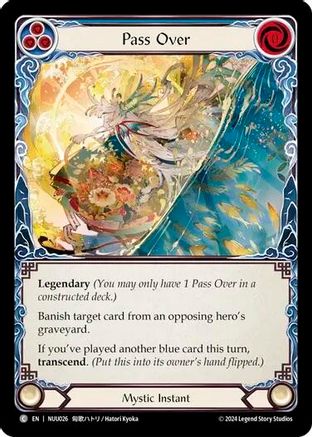 Pass Over [NUU026] (Part the Mistveil Nuu Blitz Deck)