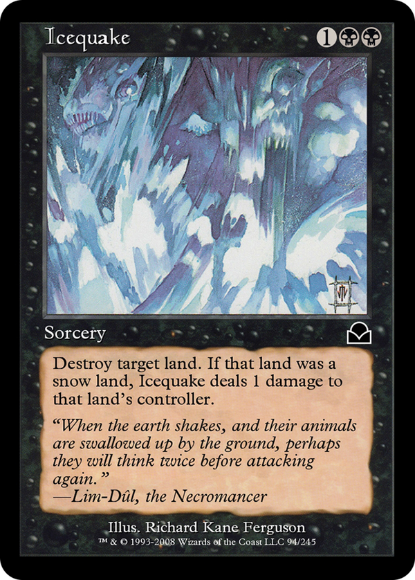 Icequake (ME2-094) - Masters Edition II Foil
