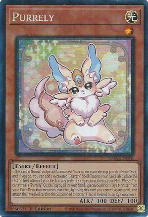 Purrely (PCR) (RA02-EN018) - 25th Anniversary Rarity Collection II 1st Edition