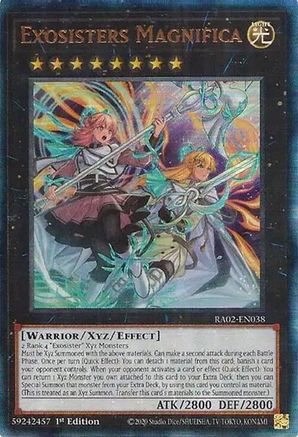 Exosisters Magnifica (PUR) (RA02-EN038) - 25th Anniversary Rarity Collection II 1st Edition