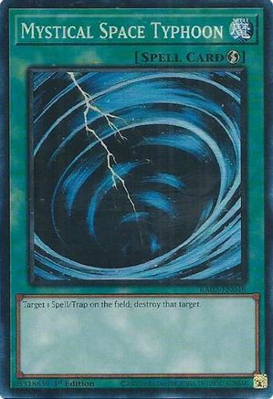 Mystical Space Typhoon (PCR) (RA02-EN048) - 25th Anniversary Rarity Collection II 1st Edition