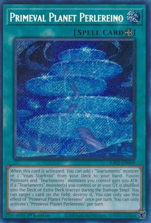 Primeval Planet Perlereino (Secret Rare) (RA02-EN069) - 25th Anniversary Rarity Collection II 1st Edition