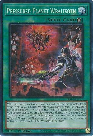 Pressured Planet Wraitsoth (PCR) (RA02-EN073) - 25th Anniversary Rarity Collection II 1st Edition