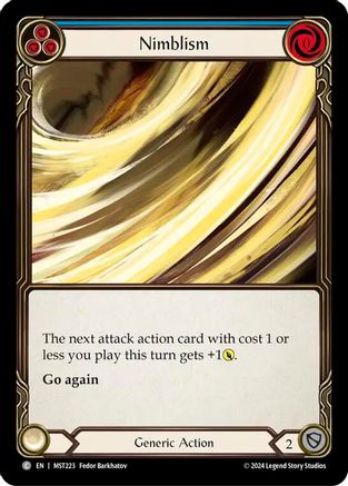 Nimblism (Blue) [MST223] (Part the Mistveil)