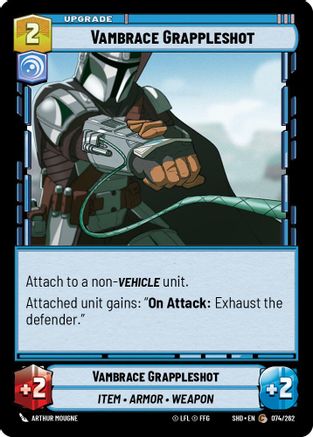 Vambrace Grappleshot (074/262) (074/262) [Shadows of the Galaxy]