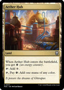 Aether Hub (Ripple Foil) [Modern Horizons 3 Commander]
