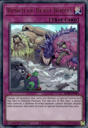 Bunch of Beast Bodies (BLTR-EN042) - Battles of Legend: Terminal Revenge 1st Edition