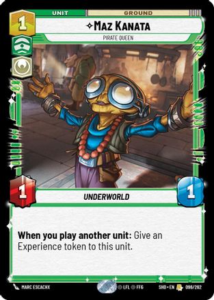Maz Kanata - Pirate Queen (096/262) (096/262) [Shadows of the Galaxy]