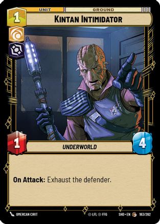 Kintan Intimidator (183/262) (183/262) [Shadows of the Galaxy]