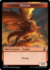 Dragon (Ripple Foil) // Copy Double-Sided Token [Modern Horizons 3 Commander Tokens]