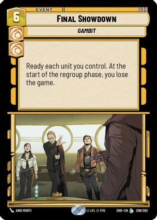 Final Showdown (208/262) (208/262) [Shadows of the Galaxy]