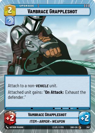 Vambrace Grappleshot (347) (Hyperspace) (347) [Shadows of the Galaxy]