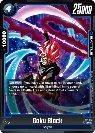 Goku Black - FP-015 (FP-015) - Fusion World Promotion Cards and Packs Holofoil