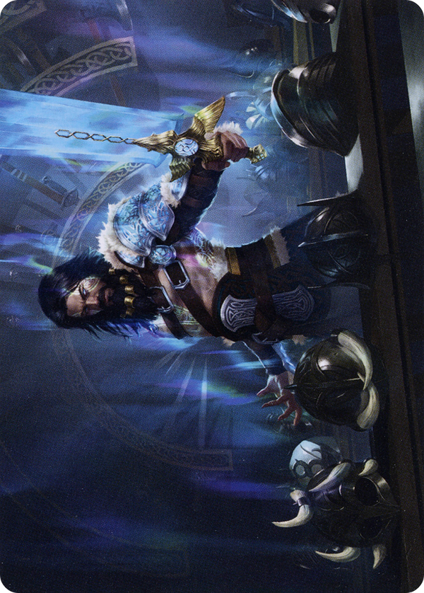 Halvar, God of Battle // Halvar, God of Battle (ASKHM-002) - Art Series: Kaldheim (Borderless)