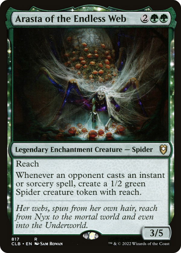 Arasta of the Endless Web [Commander Legends: Battle for Baldur's Gate]
