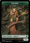 Squirrel // Darkstar Augur Double-Sided Token [Bloomburrow Tokens]