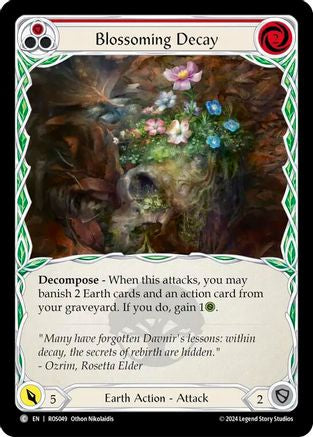 Blossoming Decay (Red) [ROS049] (Rosetta)