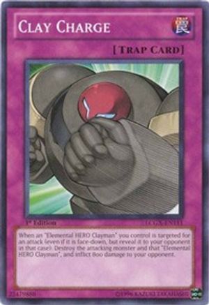 Clay Charge (LCGX-EN111) - Legendary Collection 2 1st Edition