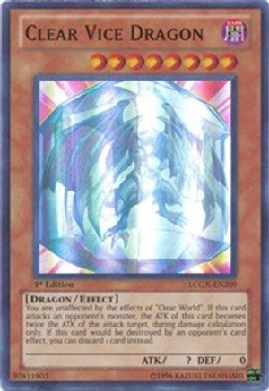 Clear Vice Dragon (LCGX-EN209) - Legendary Collection 2 Unlimited