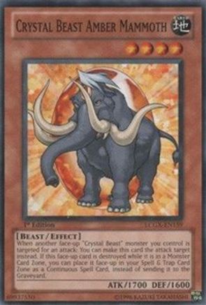 Crystal Beast Amber Mammoth (LCGX-EN159) - Legendary Collection 2 Unlimited