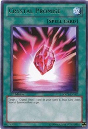 Crystal Promise (LCGX-EN167) - Legendary Collection 2 Unlimited