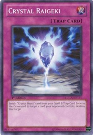 Crystal Raigeki (LCGX-EN171) - Legendary Collection 2 1st Edition