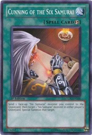Cunning of the Six Samurai (LCGX-EN256) - Legendary Collection 2 1st Edition