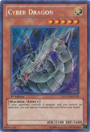 Cyber Dragon (Alternate Art) (LCGX-EN176) - Legendary Collection 2 Unlimited