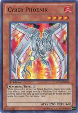 Cyber Phoenix (LCGX-EN178) - Legendary Collection 2 1st Edition