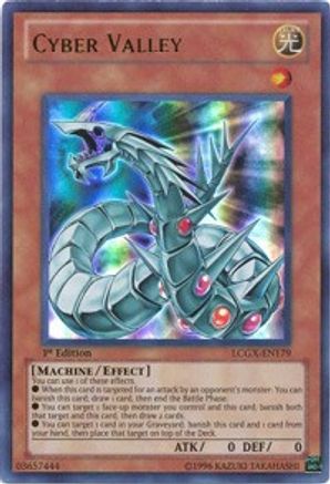 Cyber Valley (LCGX-EN179) - Legendary Collection 2 1st Edition