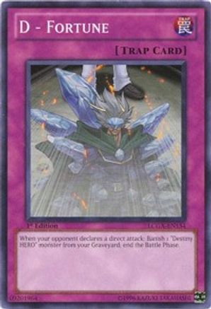 D - Fortune (LCGX-EN154) - Legendary Collection 2 1st Edition