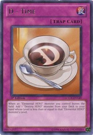 D - Time (LCGX-EN149) - Legendary Collection 2 1st Edition