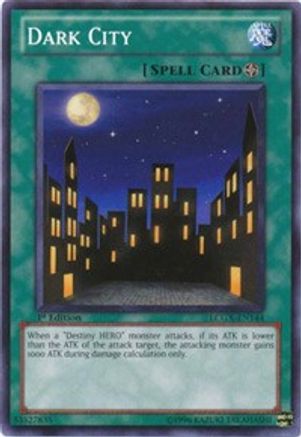 Dark City (LCGX-EN144) - Legendary Collection 2 1st Edition