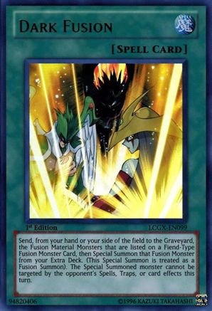 Dark Fusion (LCGX-EN099) - Legendary Collection 2 1st Edition