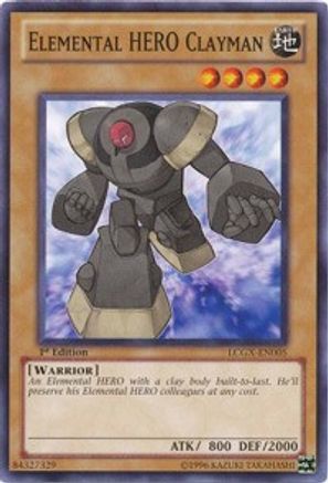 Elemental HERO Clayman (LCGX-EN005) - Legendary Collection 2 1st Edition