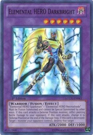 Elemental HERO Darkbright (LCGX-EN063) - Legendary Collection 2 1st Edition