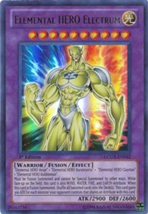 Elemental HERO Electrum (LCGX-EN052) - Legendary Collection 2 1st Edition
