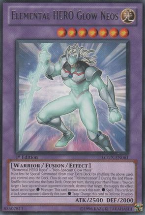 Elemental HERO Glow Neos (LCGX-EN061) - Legendary Collection 2 1st Edition