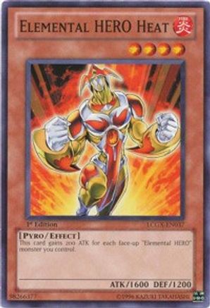 Elemental HERO Heat (LCGX-EN037) - Legendary Collection 2 Unlimited