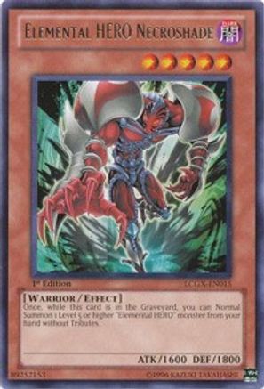 Elemental HERO Necroshade (LCGX-EN015) - Legendary Collection 2 1st Edition
