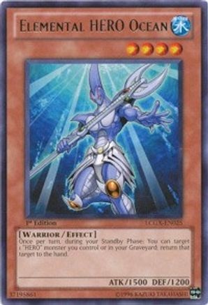 Elemental HERO Ocean (LCGX-EN025) - Legendary Collection 2 Unlimited