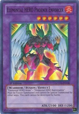 Elemental HERO Phoenix Enforcer (LCGX-EN138) - Legendary Collection 2 1st Edition
