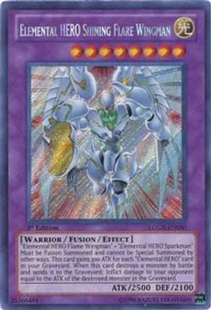 Elemental HERO Shining Flare Wingman (LCGX-EN050) - Legendary Collection 2 Unlimited