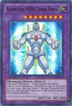 Elemental HERO Terra Firma (LCGX-EN075) - Legendary Collection 2 1st Edition