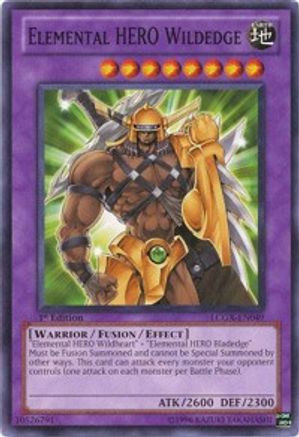 Elemental HERO Wildedge (LCGX-EN049) - Legendary Collection 2 1st Edition