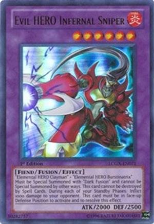 Evil HERO Infernal Sniper (LCGX-EN071) - Legendary Collection 2 Unlimited